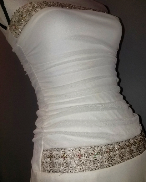 BIG PRICE⬇️TRIXXI NWT WHITE DRESS SIZE S - Picture 6 of 16